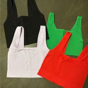 4 sports bras - all XS